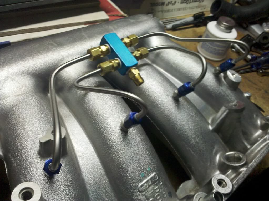 Dry nitrous install honda #1