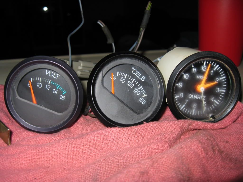 Volt/temp/Clock gauge's VW Vortex Volkswagen Forum