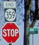 End of 359 Closeup