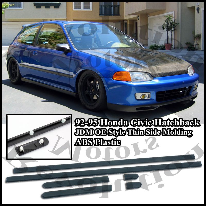 9295 Civic EG Thin Side Door Molding Mounting Sidemolding Honda