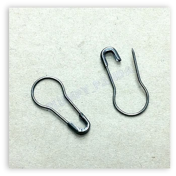 Coilless Safety Pins