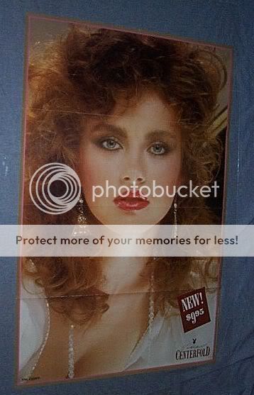 Orig 1986 Playboy Video Centerfold Poster Sherry Arnett