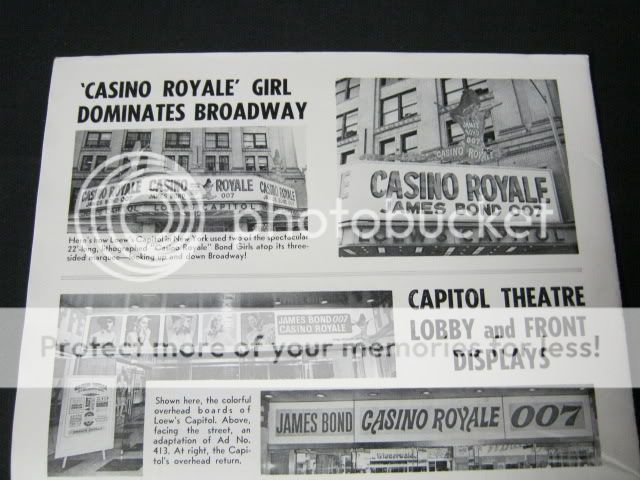 Original CASINO ROYALE Campaign Guide Uncut + 2 Inserts  