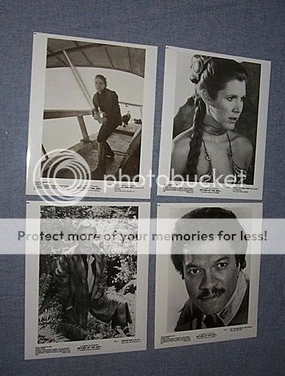 STAR WARS RETURN OF THE JEDI Presskit 84 pages 11 B/W  