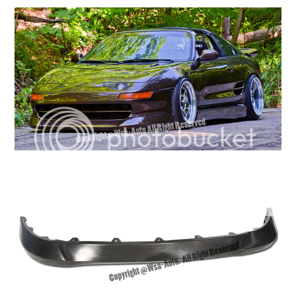 90-97 TOYOTA MR2 Aeroware Style Front Bumper Lip Spoiler PU W20 | eBay