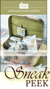 For Stampin' Up! Demonstrators: Occasions Mini Sneak Peek and March Featured Project (US)